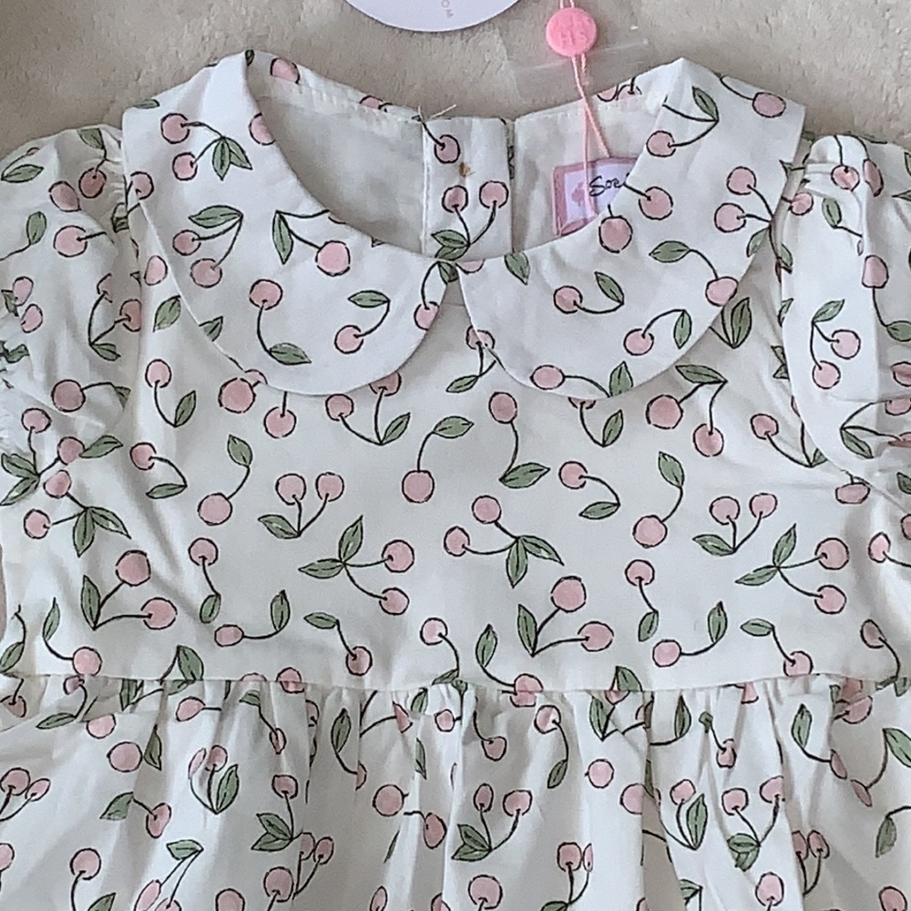 NWT Sweet Honey Cherry in Pink Classic Bubble 18M - Picture 2 of 10